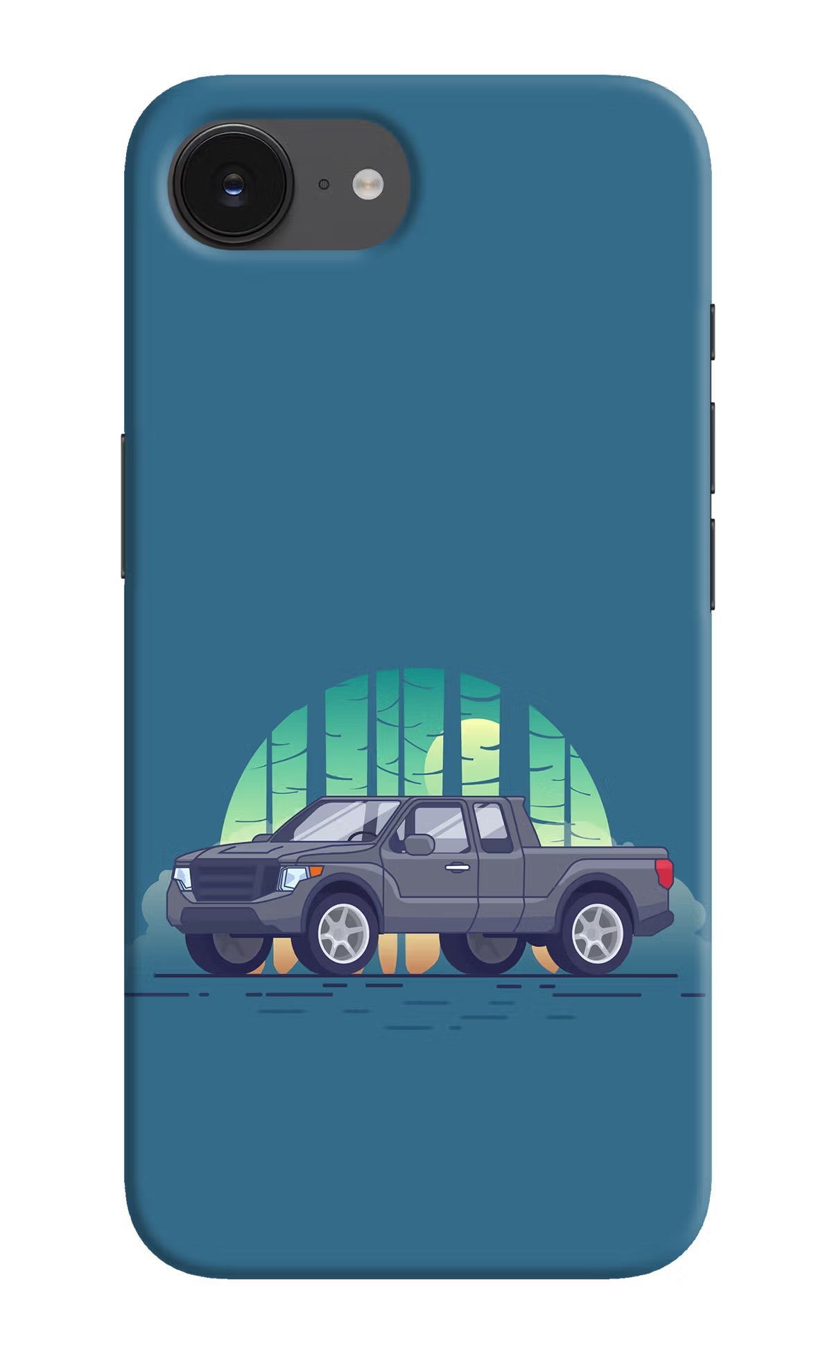 Retro Garage Vibe iPhone 16e Back Cover