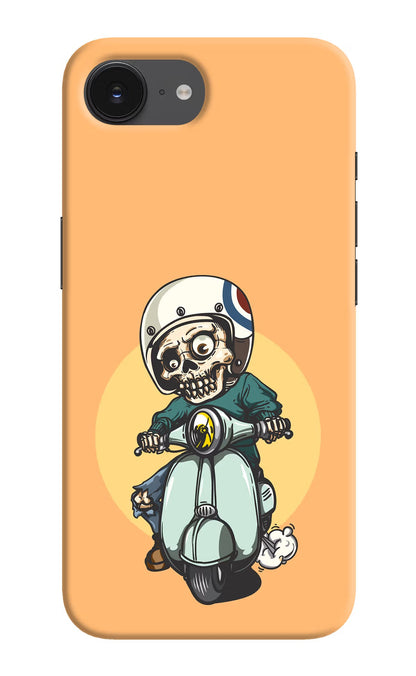 Undead Biker iPhone 16e Back Cover