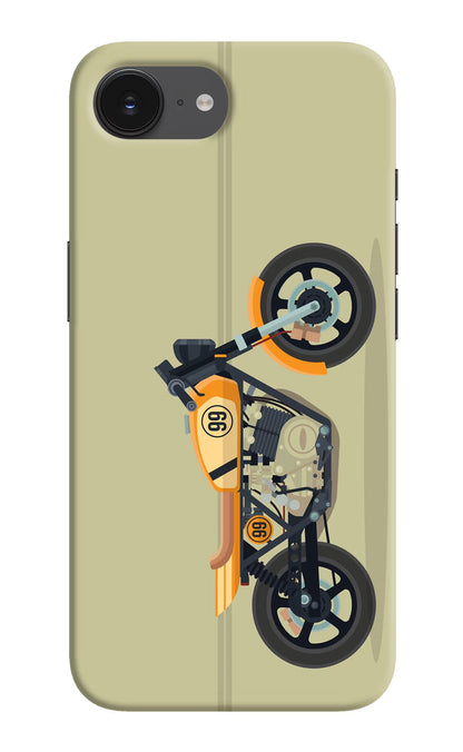 Vertical Speedster iPhone 16e Back Cover