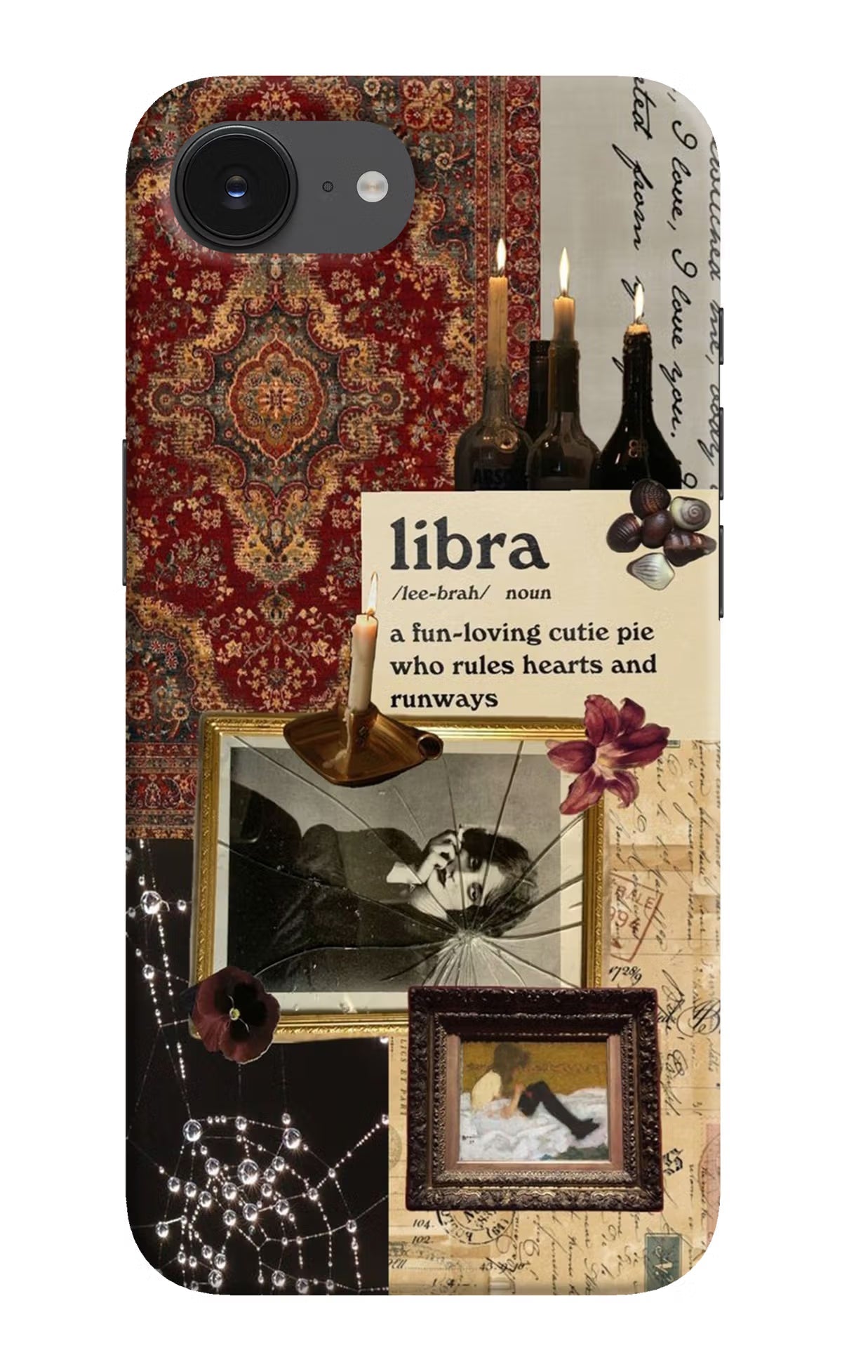 Libra Zodiac iPhone 16e Back Cover