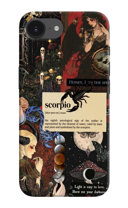 Scorpio Zodiac iPhone 16e Back Cover