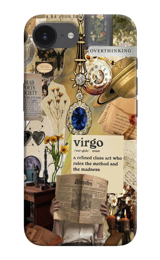 Virgo Zodiac iPhone 16e Back Cover