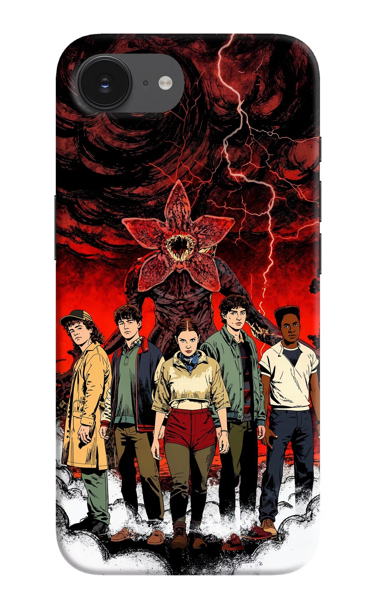 Ordinary Things Characters iPhone 16e Back Cover