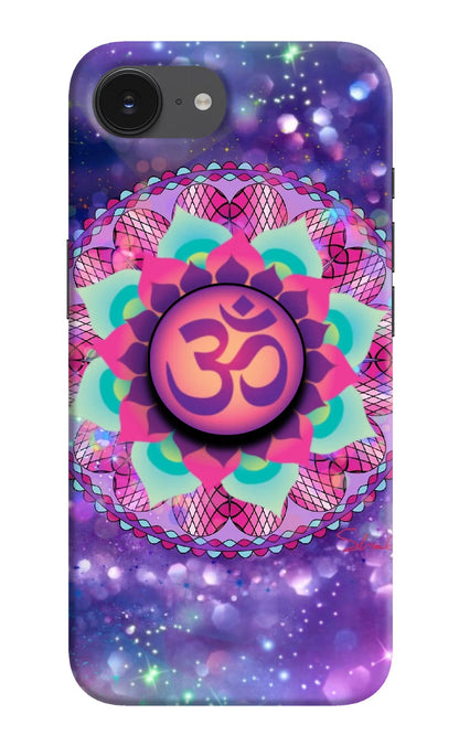 Om Purple iPhone 16e Pop Case