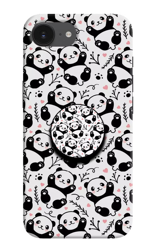 Cute Panda iPhone 16e Pop Case