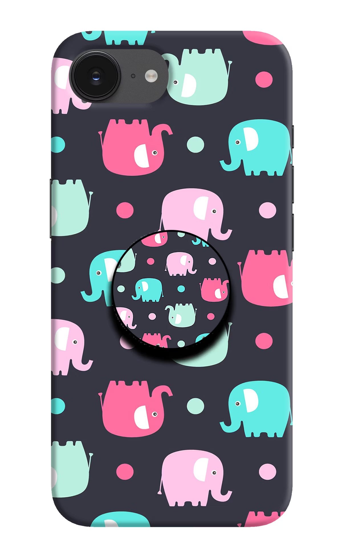 Baby Elephants iPhone 16e Pop Case