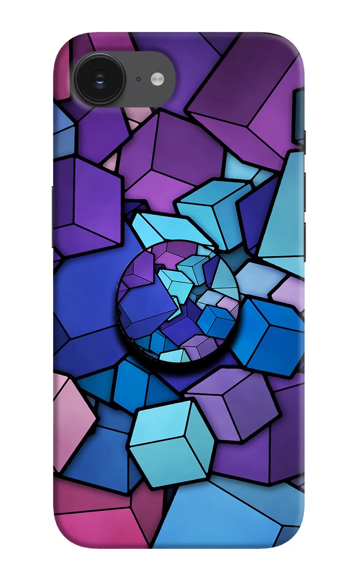 Cubic Abstract iPhone 16e Pop Case