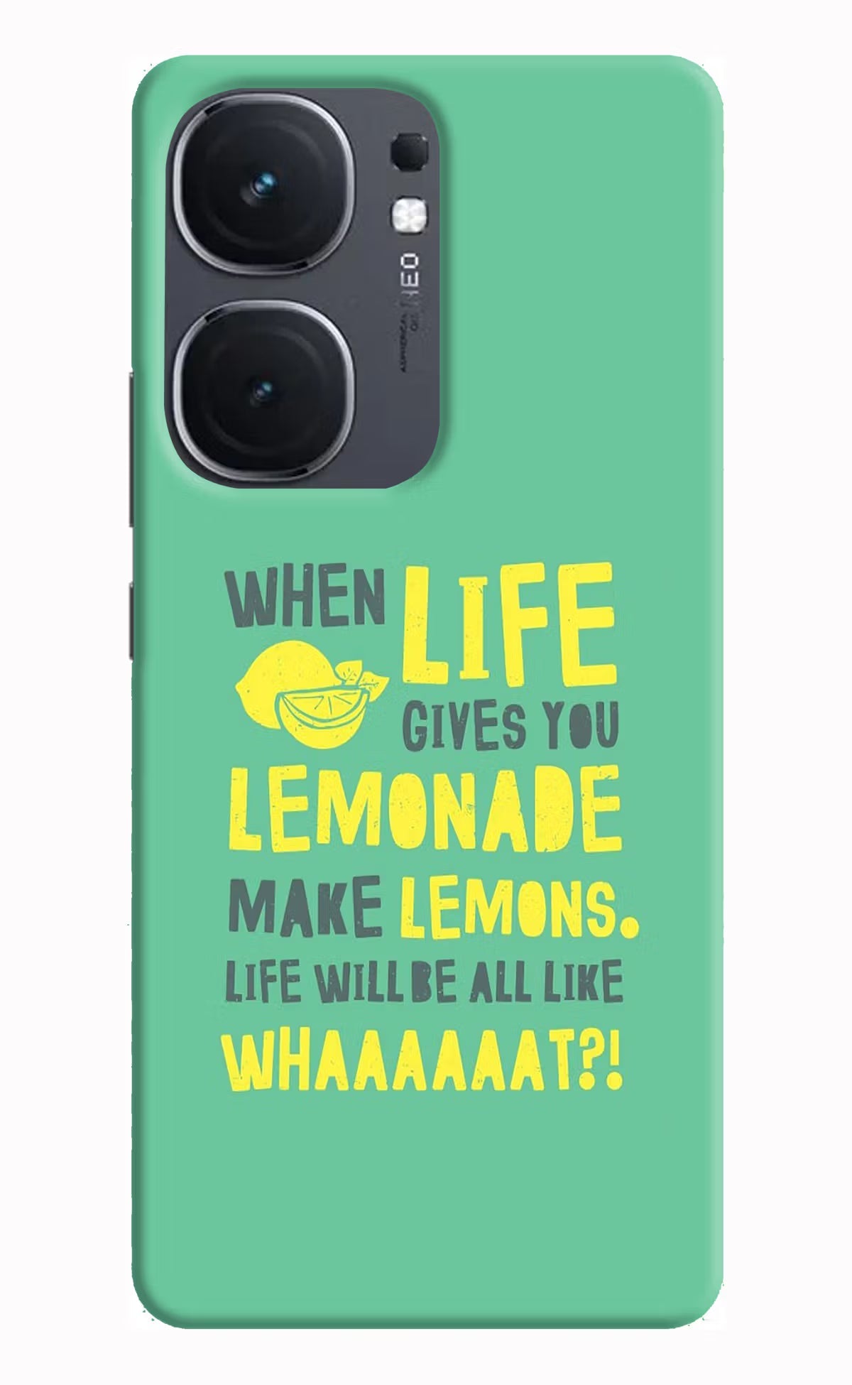 Quote iQOO Neo 9 Back Cover Hard Case - Hello Swanky