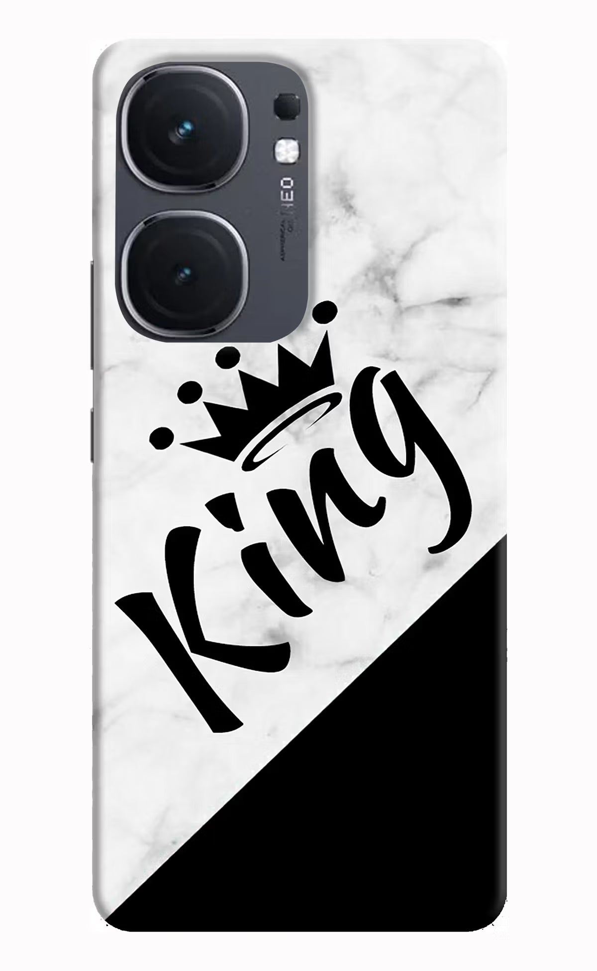 King iQOO Neo 9 Back Cover Hard Case - Hello Swanky