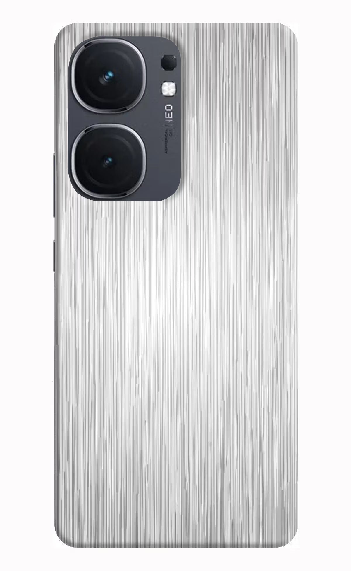 Wooden Grey Texture iQOO Neo 9 Back Cover Hard Case - Hello Swanky