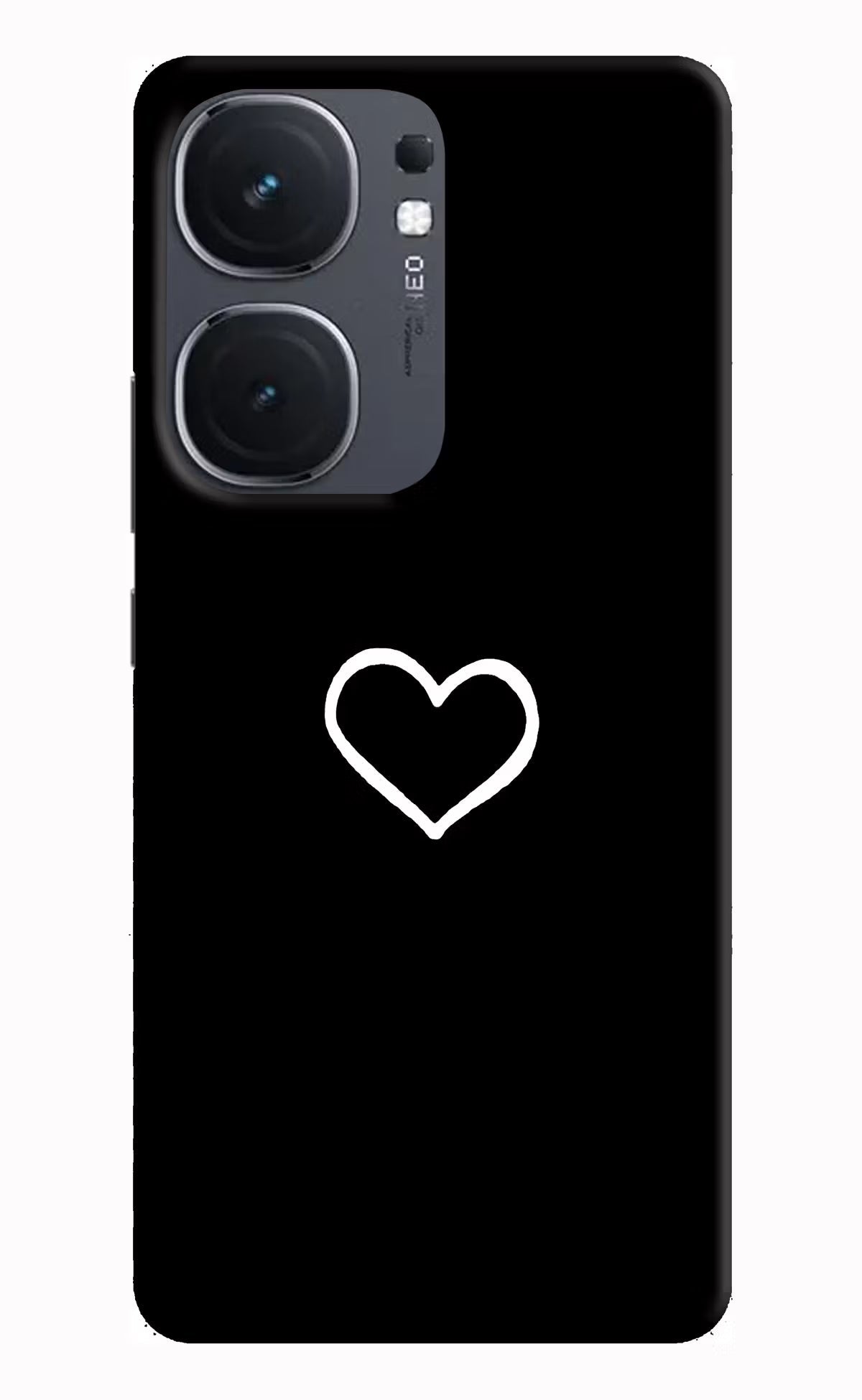 Heart iQOO Neo 9 Back Cover Hard Case - Hello Swanky