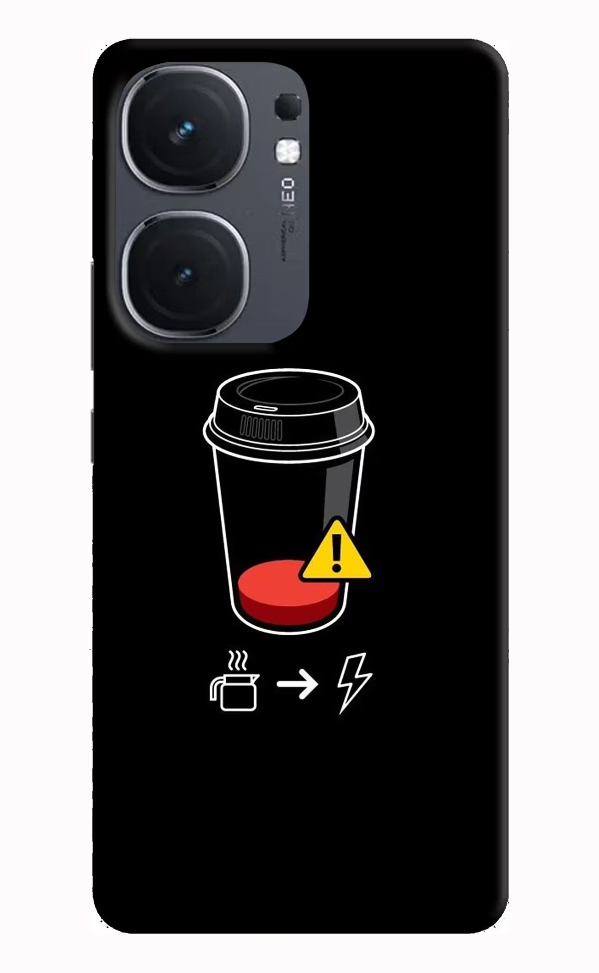 Coffee iQOO Neo 9 Back Cover Hard Case - Hello Swanky
