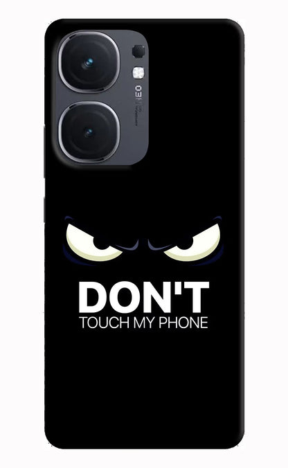 Don't Touch My Phone iQOO Neo 9 Back Cover Hard Case - Hello Swanky