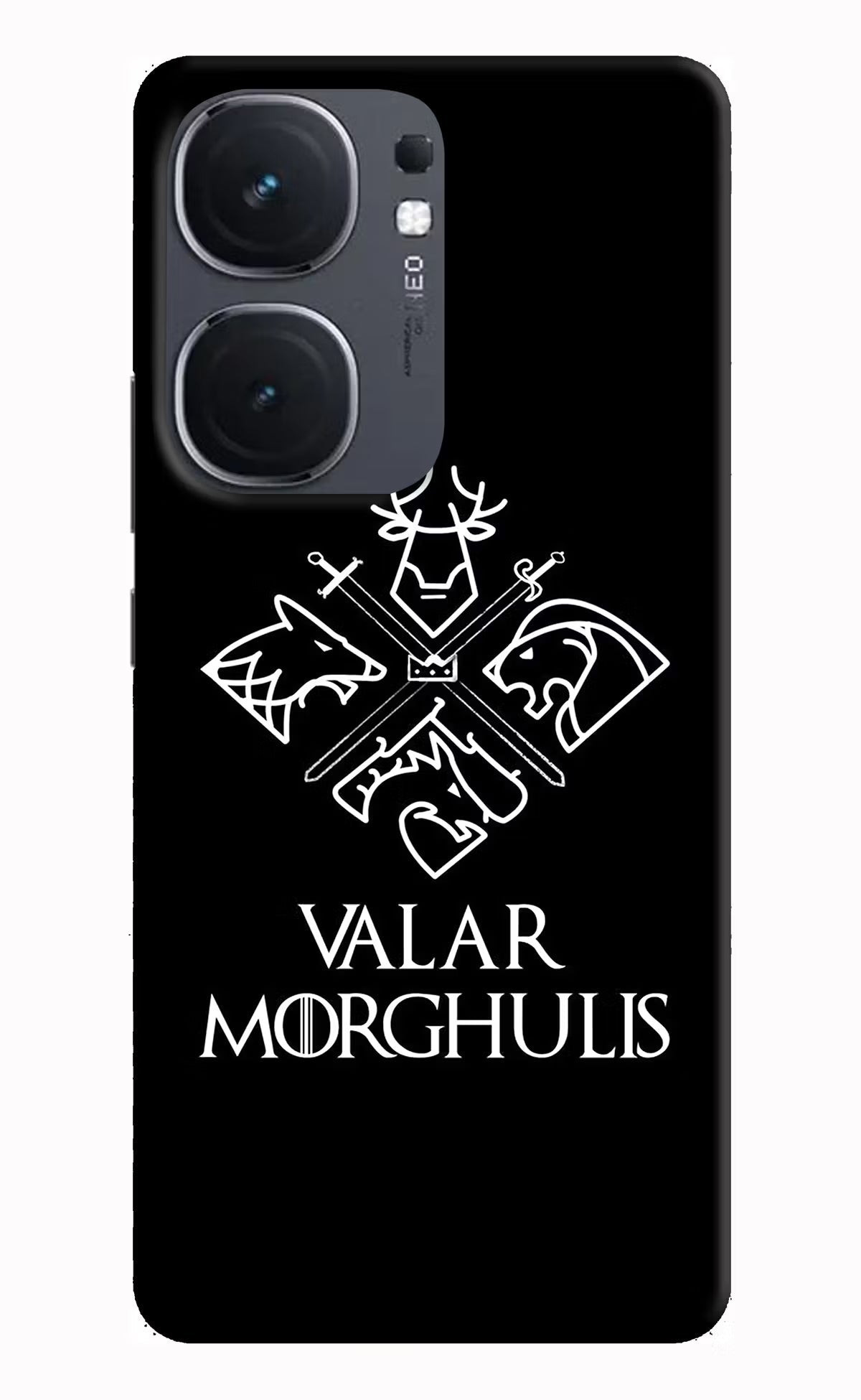 Valar Morghulis | Game Of Thrones iQOO Neo 9 Back Cover Hard Case - Hello Swanky