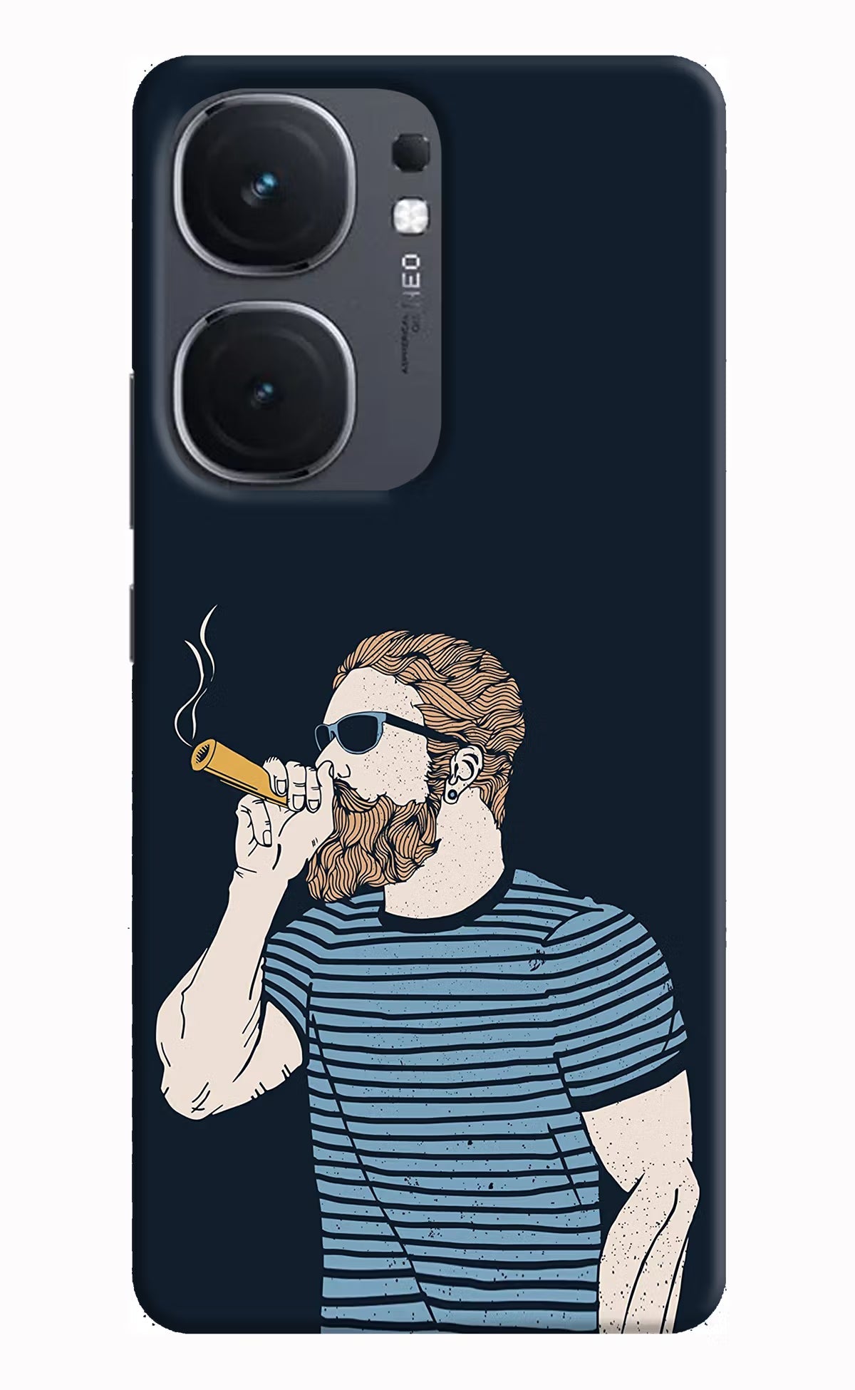 Smoking iQOO Neo 9 Back Cover Hard Case - Hello Swanky