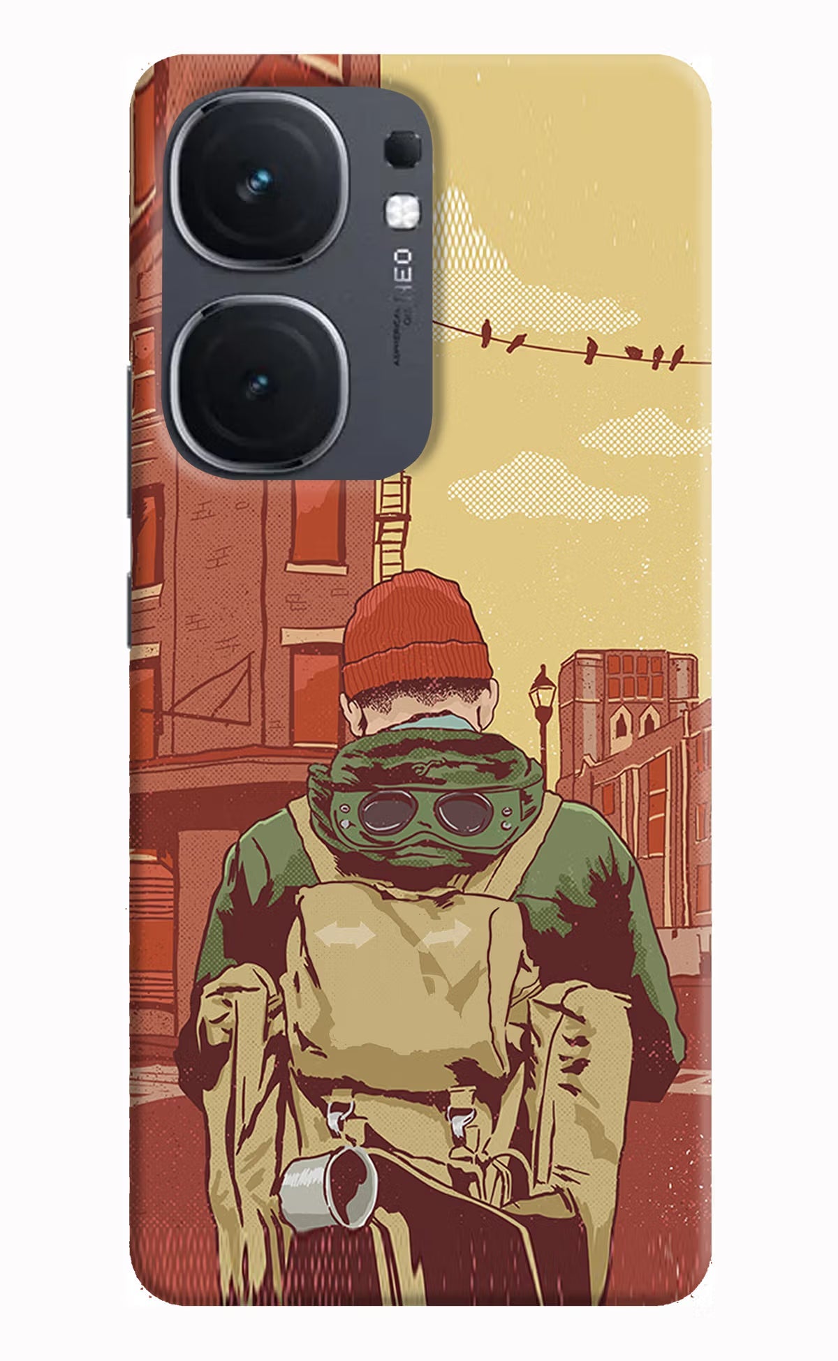 Adventurous iQOO Neo 9 Back Cover Hard Case - Hello Swanky
