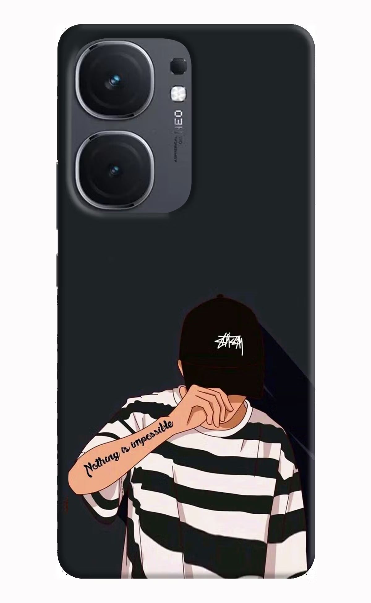 Aesthetic Boy iQOO Neo 9 Back Cover Hard Case - Hello Swanky