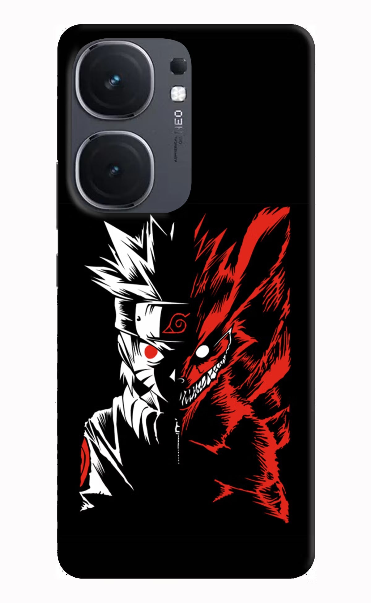 Naruto Two Face iQOO Neo 9 Back Cover Hard Case - Hello Swanky