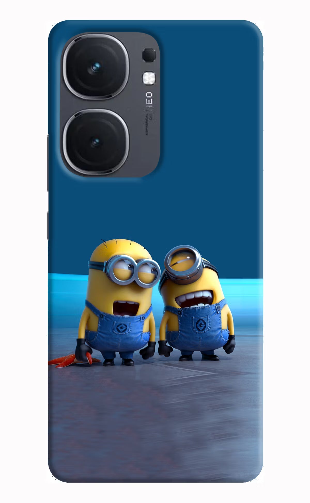 Minion Laughing iQOO Neo 9 Back Cover Hard Case - Hello Swanky