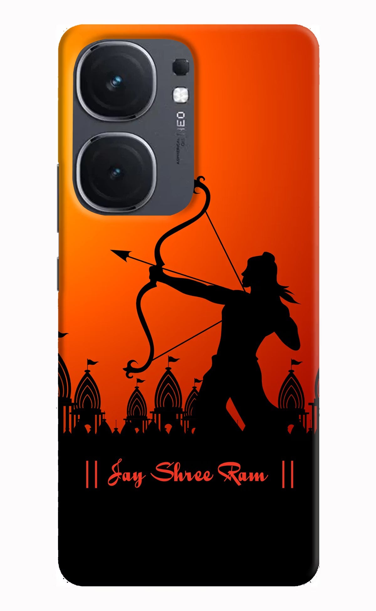 Lord Ram - 4 iQOO Neo 9 Back Cover Hard Case - Hello Swanky