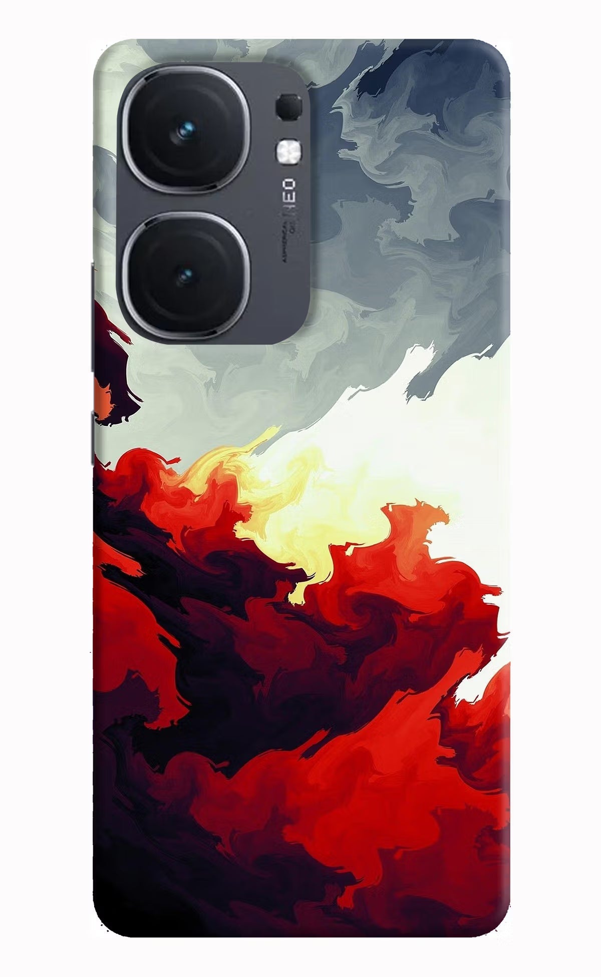 Fire Cloud iQOO Neo 9 Back Cover Hard Case - Hello Swanky