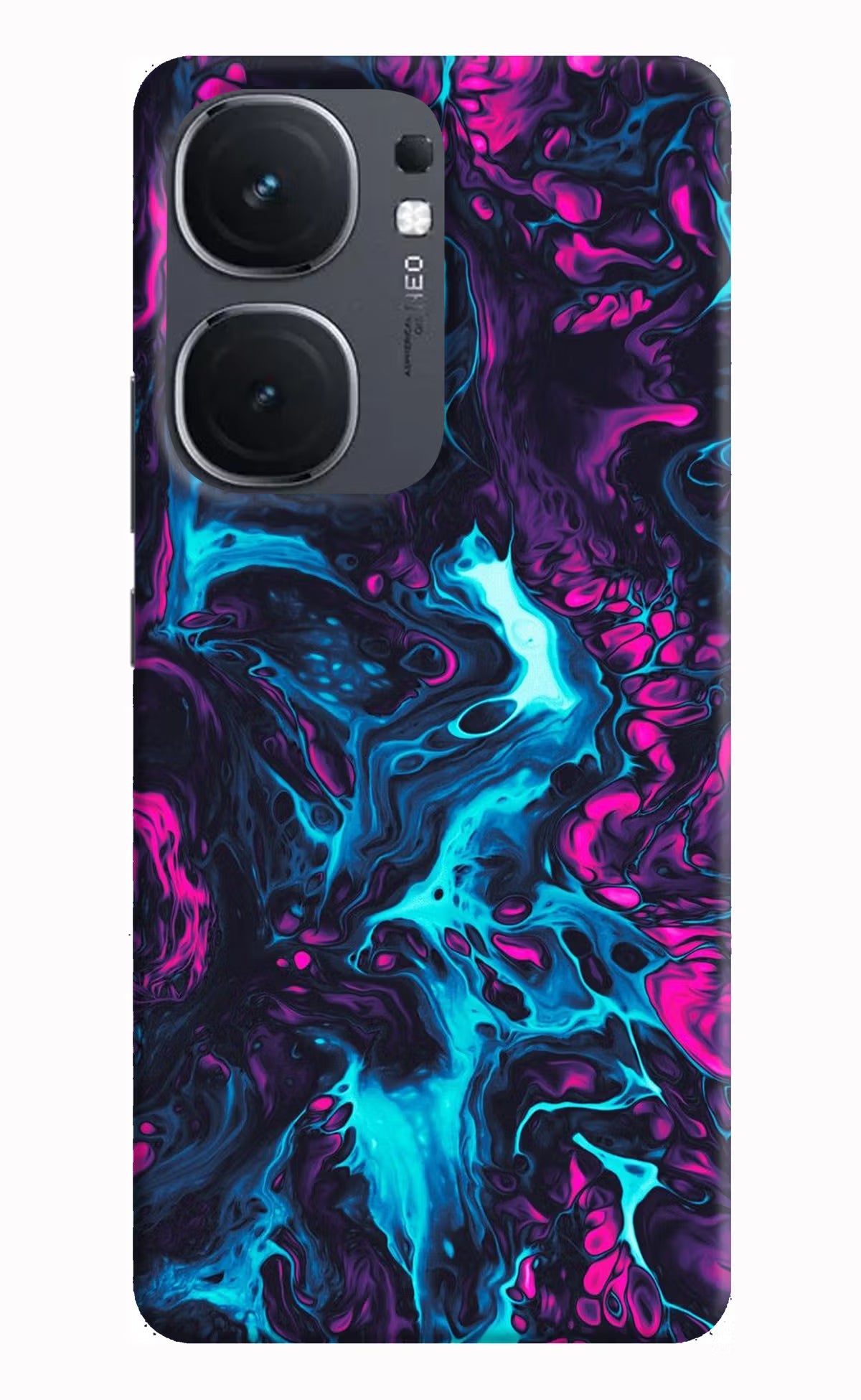 Abstract iQOO Neo 9 Back Cover Hard Case - Hello Swanky