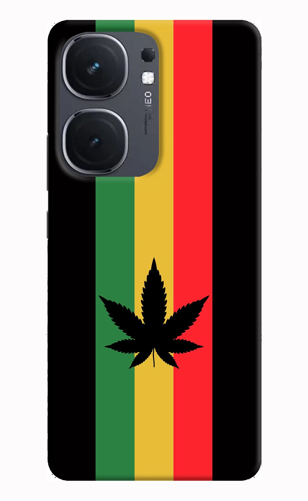 Weed Flag iQOO Neo 9 Back Cover Hard Case - Hello Swanky