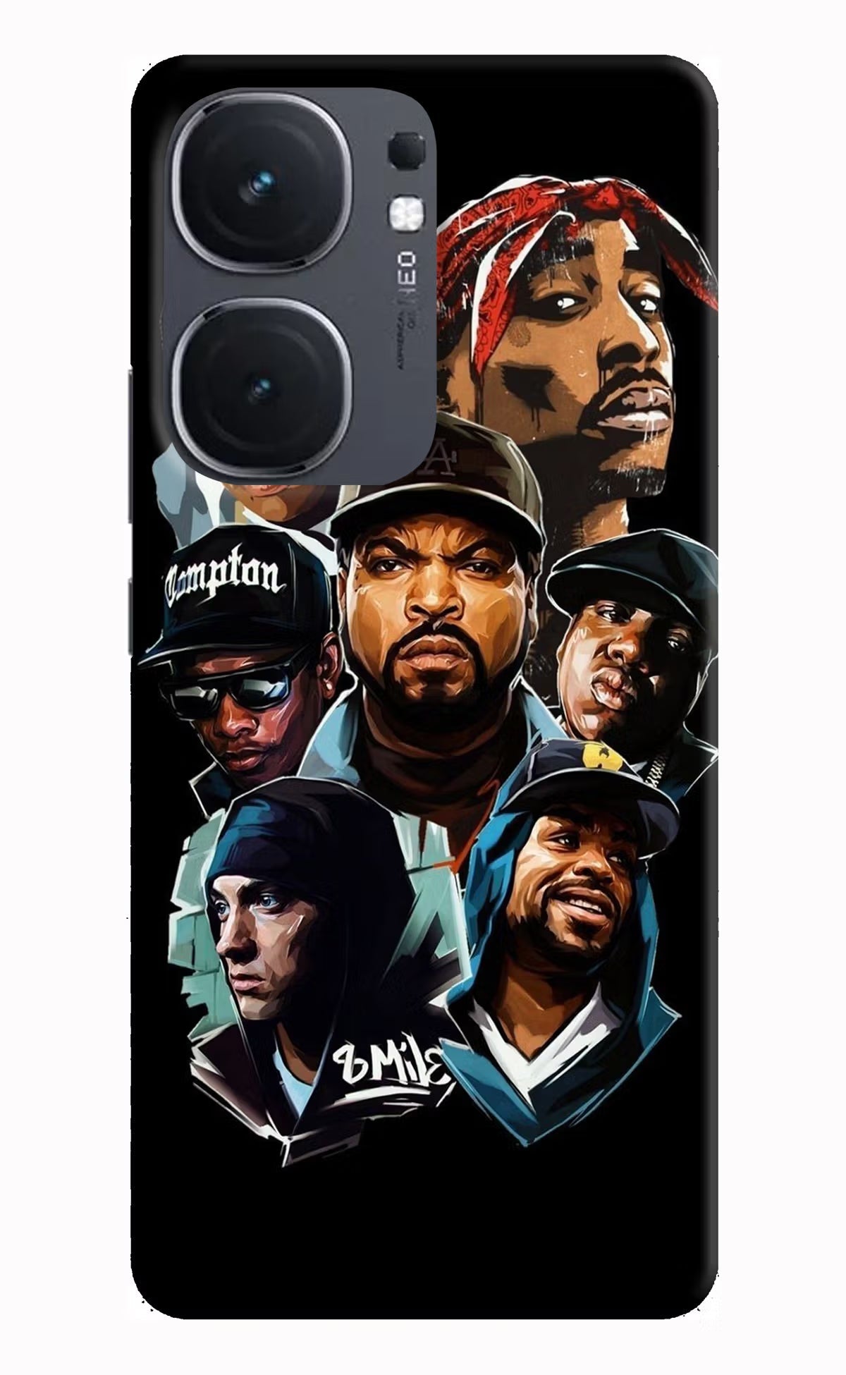 Rappers iQOO Neo 9 Back Cover Hard Case - Hello Swanky