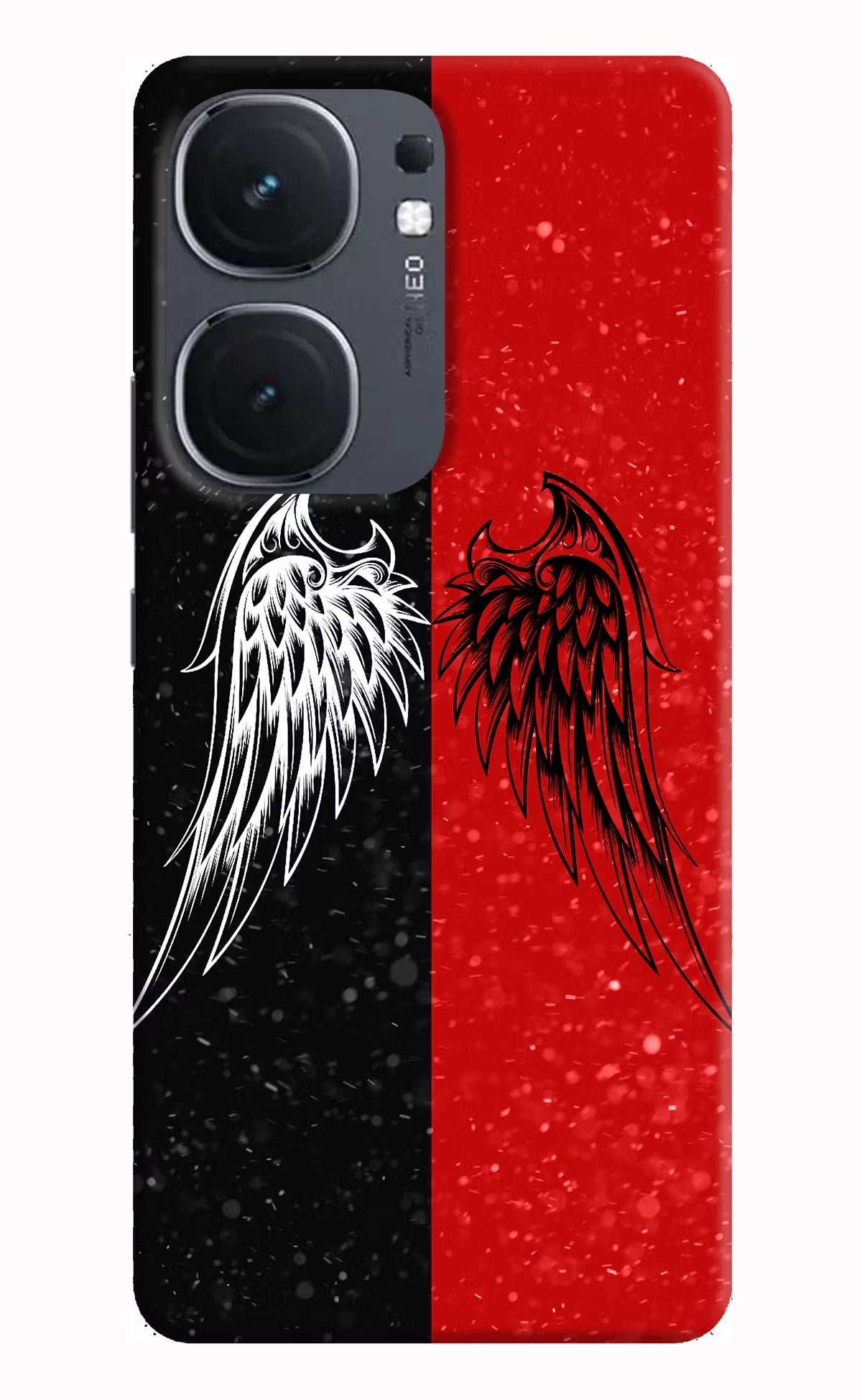Wings iQOO Neo 9 Back Cover Hard Case - Hello Swanky