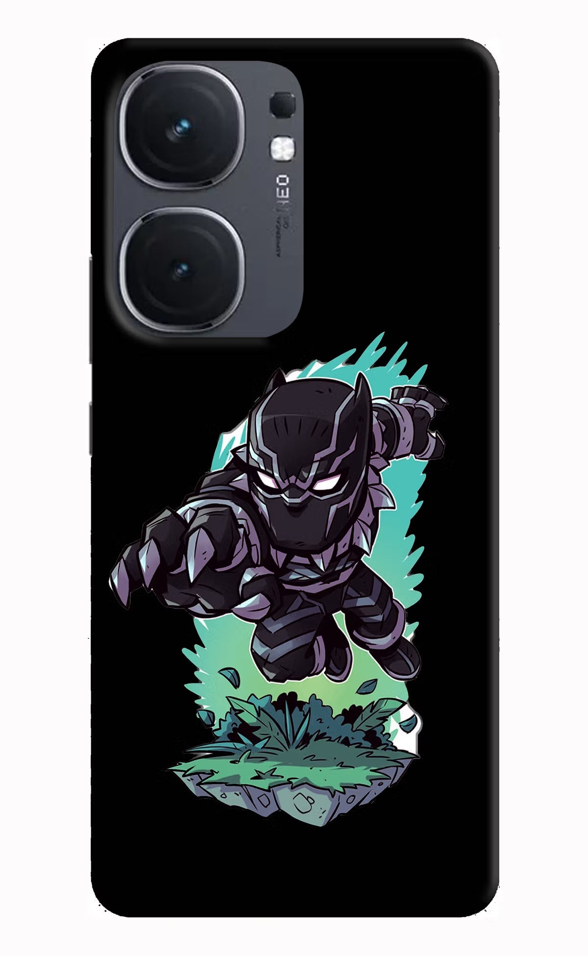 Black Panther iQOO Neo 9 Back Cover Hard Case - Hello Swanky