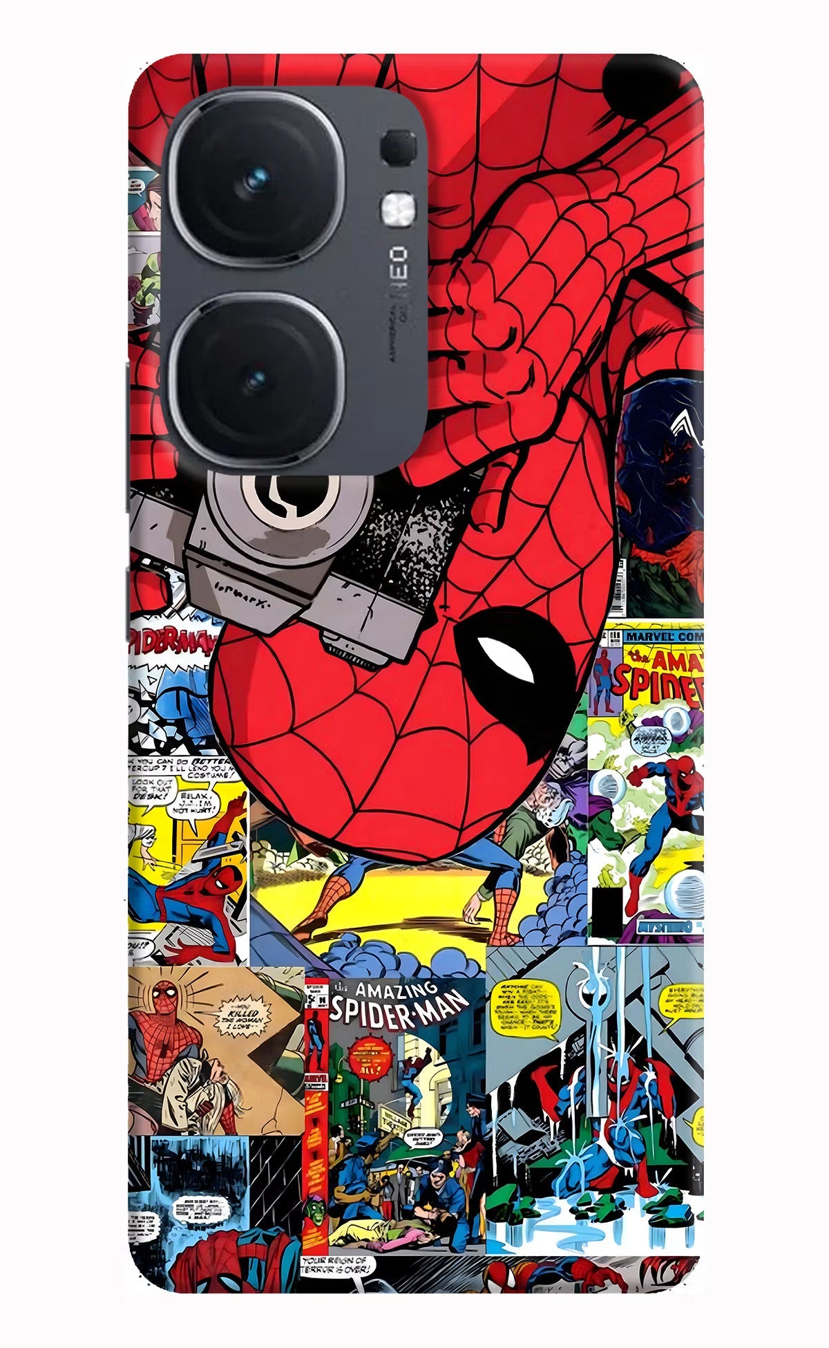 Spider Man iQOO Neo 9 Back Cover Hard Case - Hello Swanky