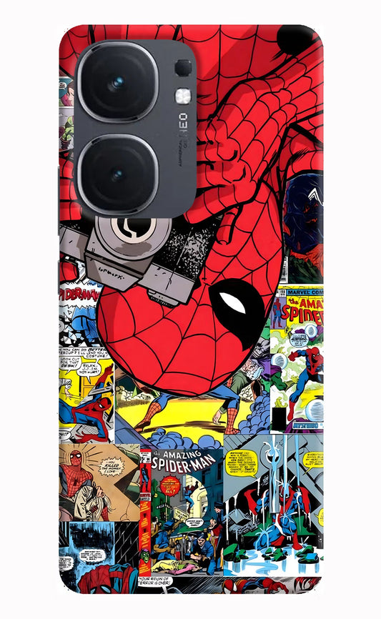 Spider Man iQOO Neo 9 Back Cover Hard Case - Hello Swanky