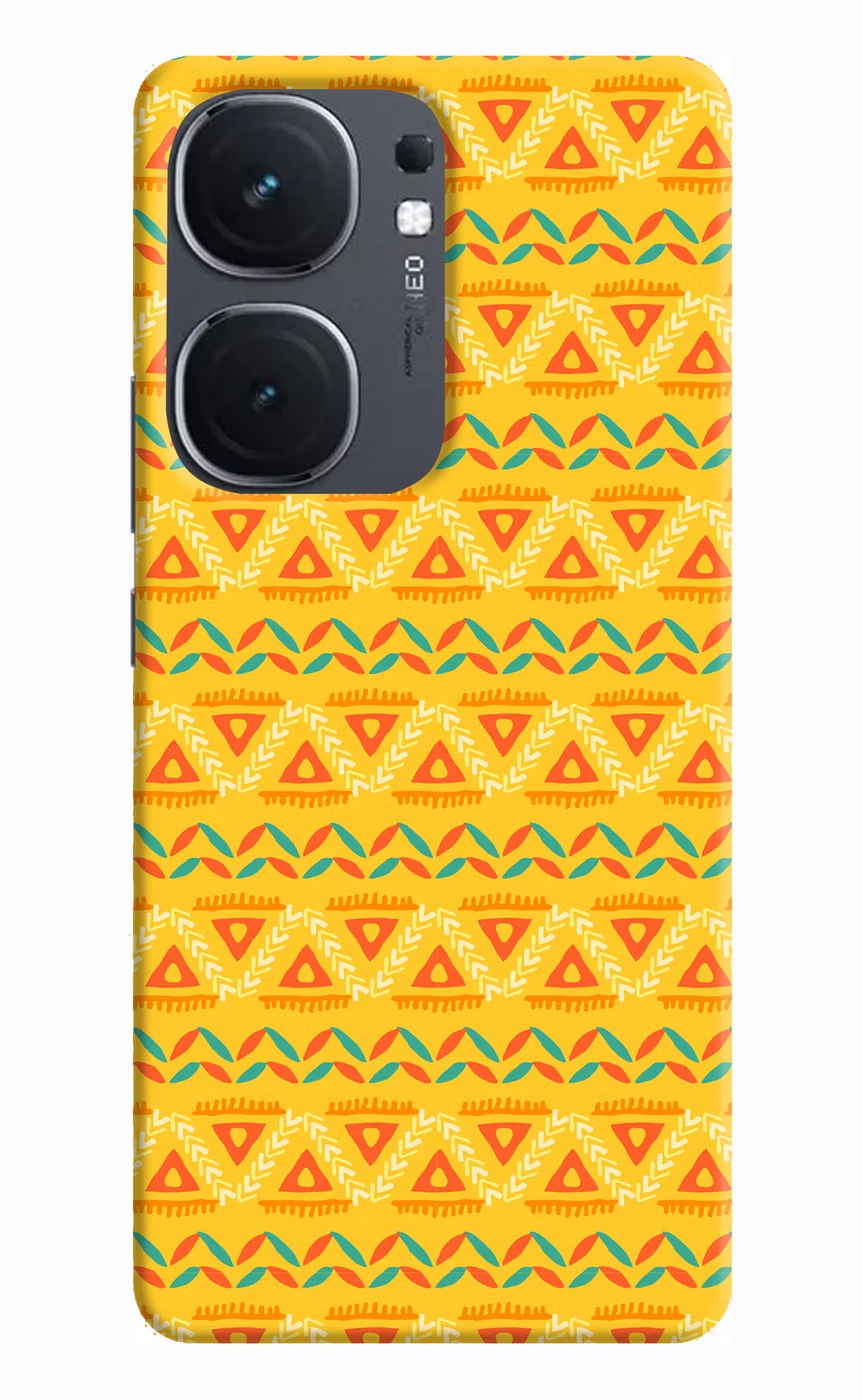 Tribal Pattern iQOO Neo 9 Back Cover Hard Case - Hello Swanky
