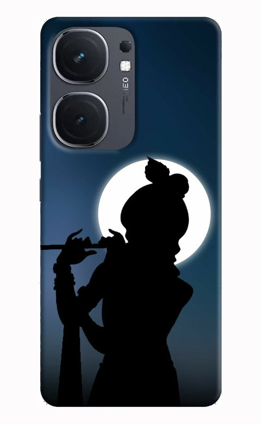 Shri Krishna Silhouette iQOO Neo 9 Back Cover Hard Case - Hello Swanky