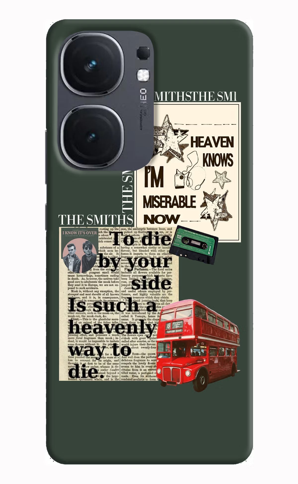 The Smiths iQOO Neo 9 Back Cover Hard Case - Hello Swanky