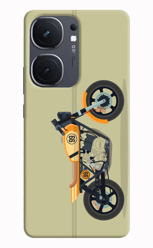 Vertical Speedster iQOO Neo 9 Back Cover Hard Case - Hello Swanky