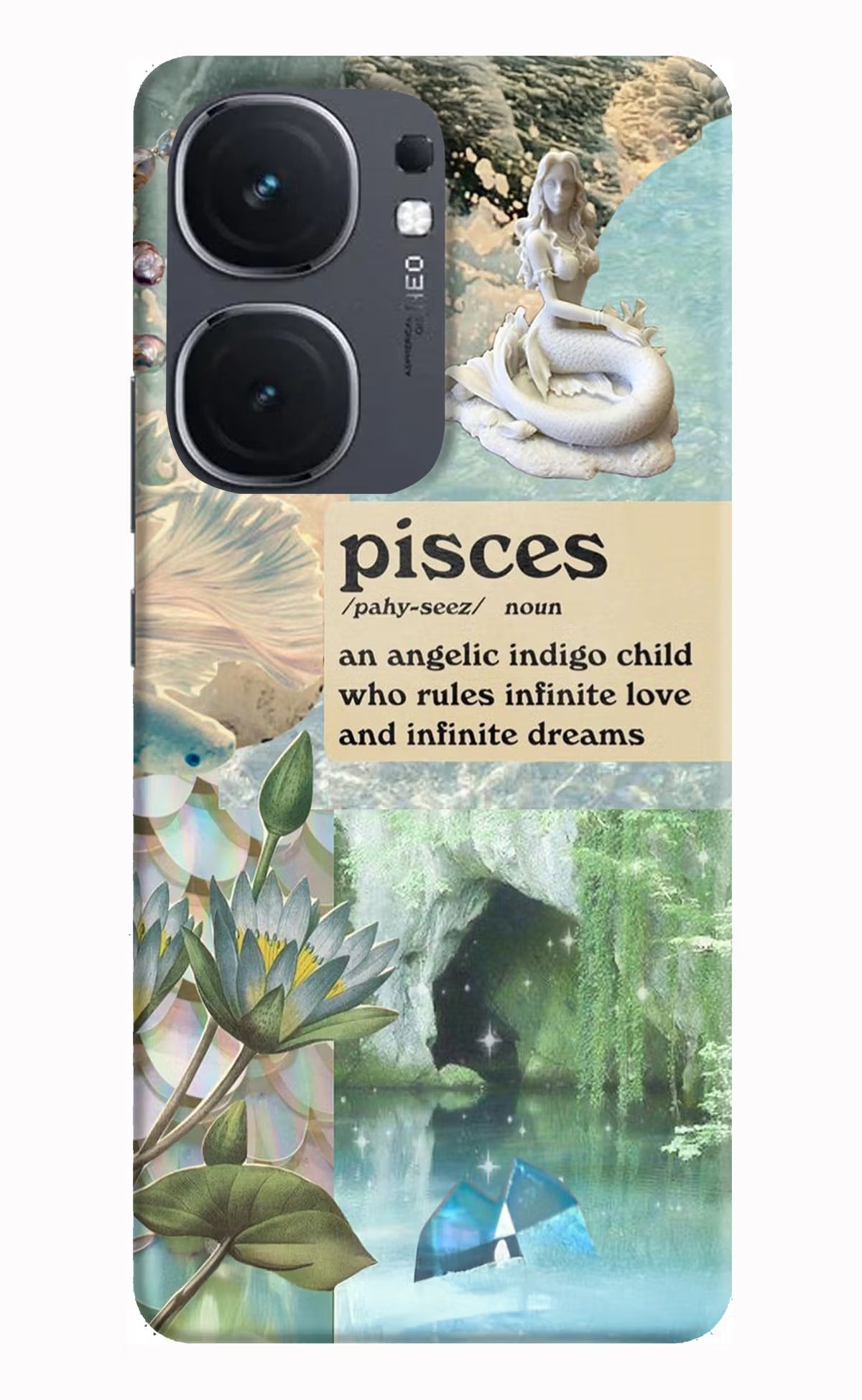 Pisces Zodiac iQOO Neo 9 Back Cover Hard Case - Hello Swanky