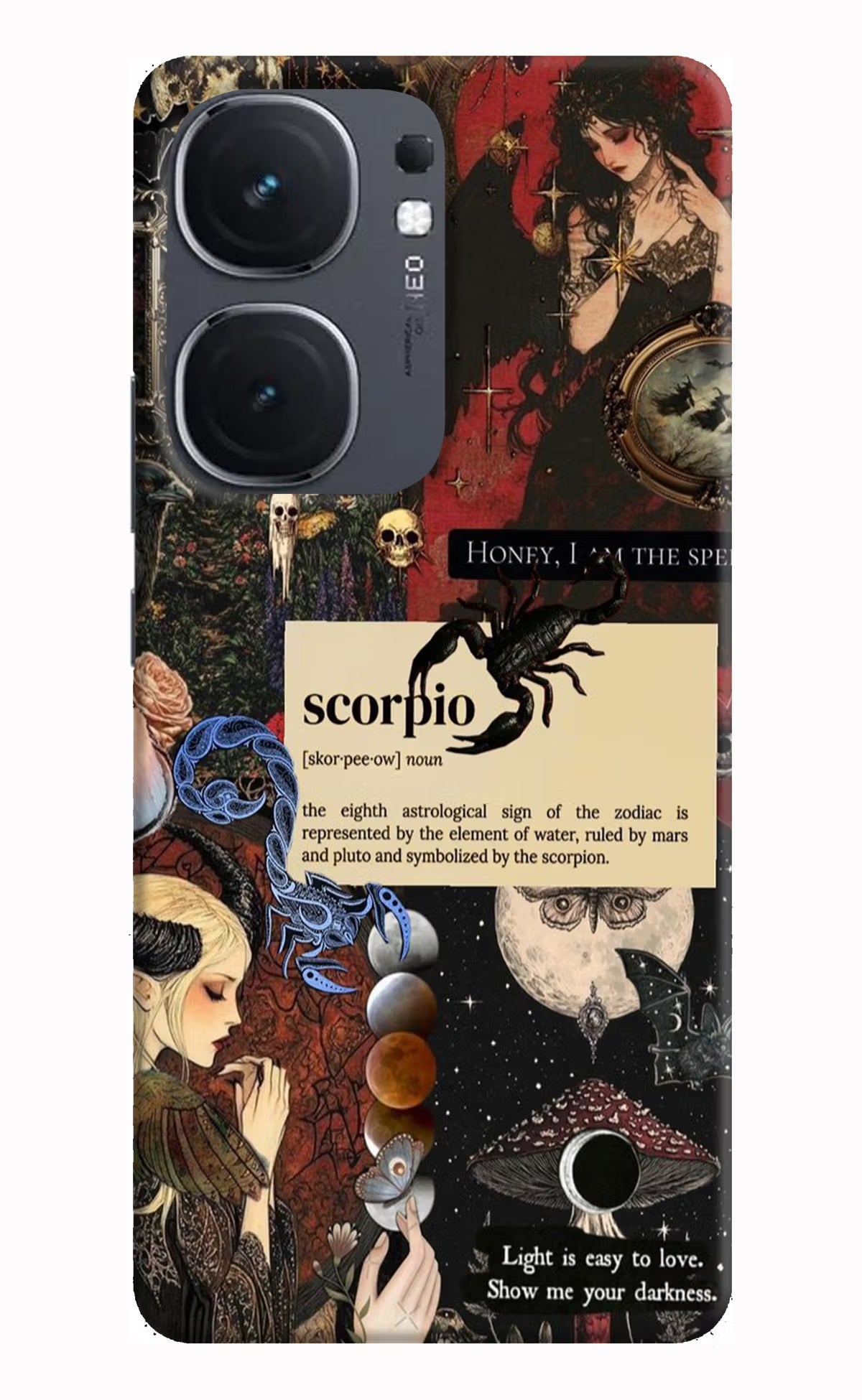 Scorpio Zodiac iQOO Neo 9 Back Cover Hard Case - Hello Swanky