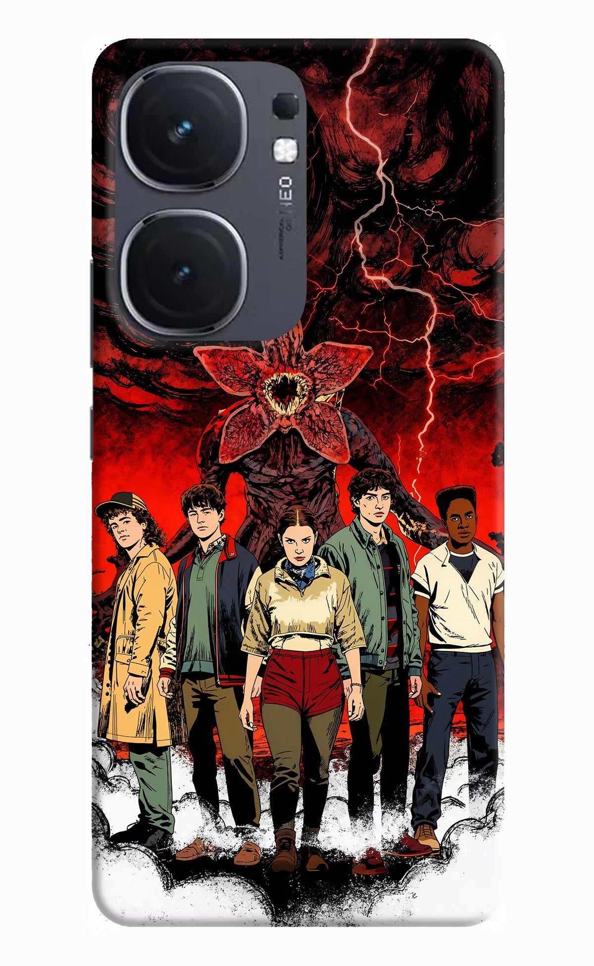 Ordinary Things Characters iQOO Neo 9 Back Cover Hard Case - Hello Swanky