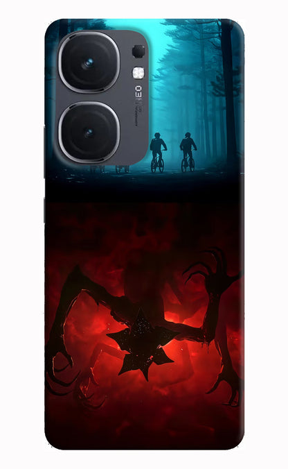 Ordinary Things Downside Up iQOO Neo 9 Back Cover Hard Case - Hello Swanky
