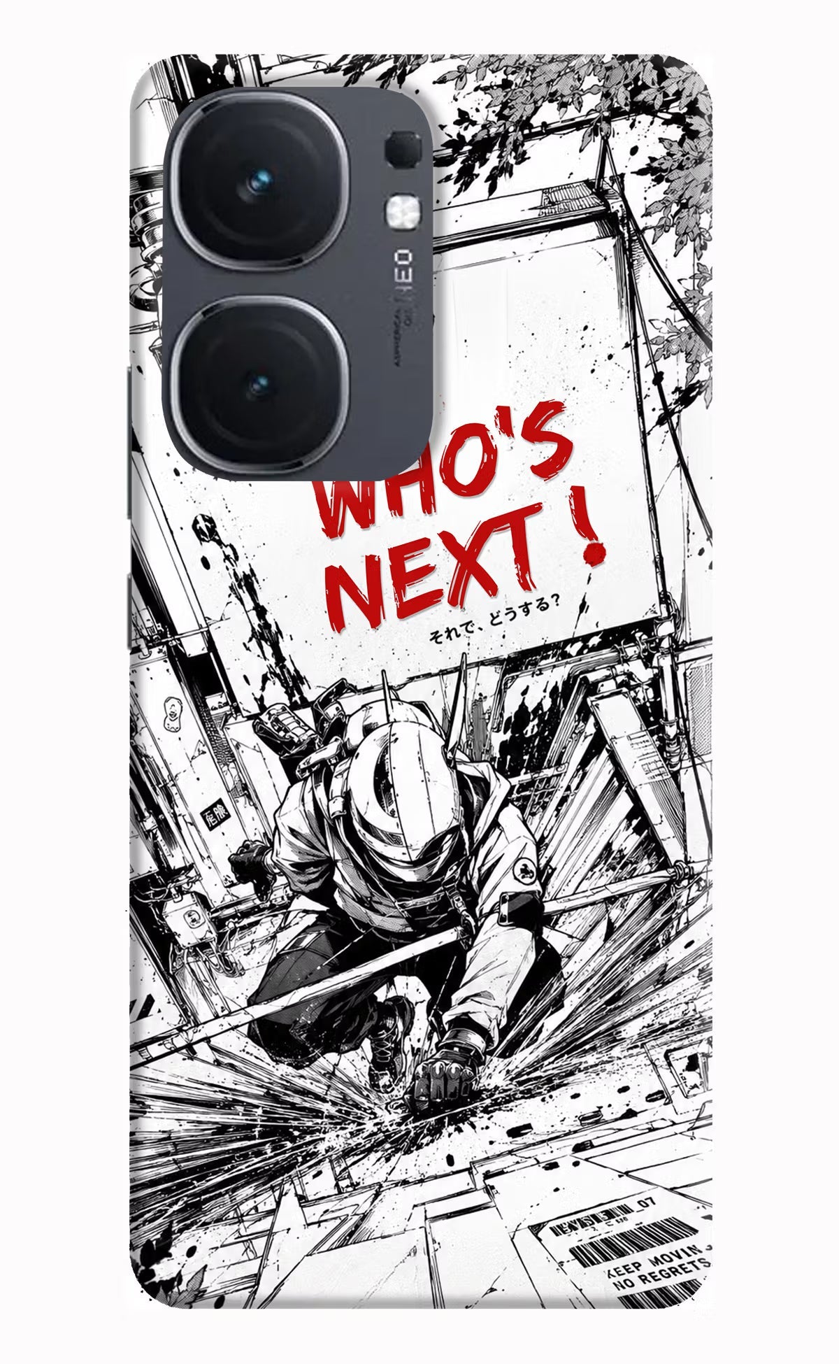 Who's Next iQOO Neo 9 Back Cover Hard Case - Hello Swanky