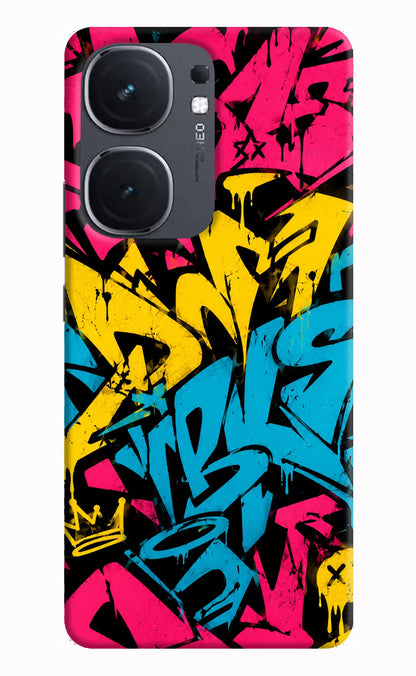 Graffiti Vibe iQOO Neo 9 Back Cover Hard Case - Hello Swanky