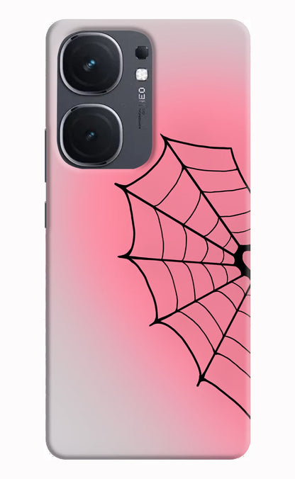 Pink Web iQOO Neo 9 Back Cover Hard Case - Hello Swanky
