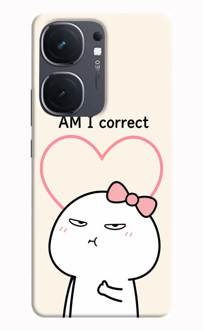 Always Right iQOO Neo 9 Back Cover Hard Case - Hello Swanky