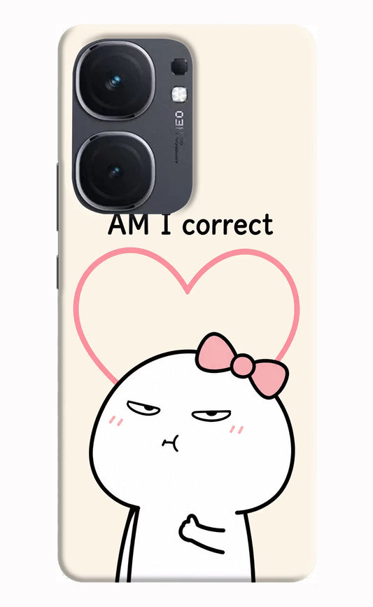 Always Right iQOO Neo 9 Back Cover Hard Case - Hello Swanky