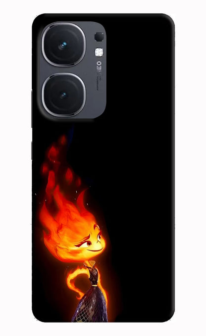 Ember Flame iQOO Neo 9 Back Cover Hard Case - Hello Swanky
