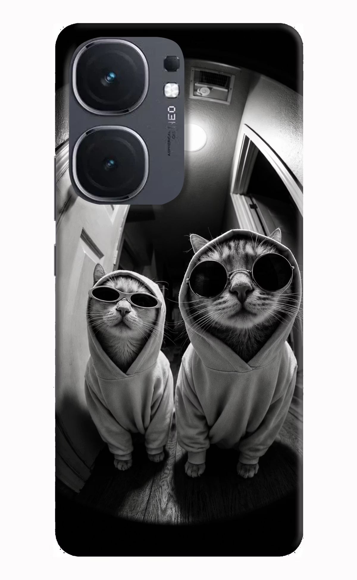 Hood Cats iQOO Neo 9 Back Cover Hard Case - Hello Swanky