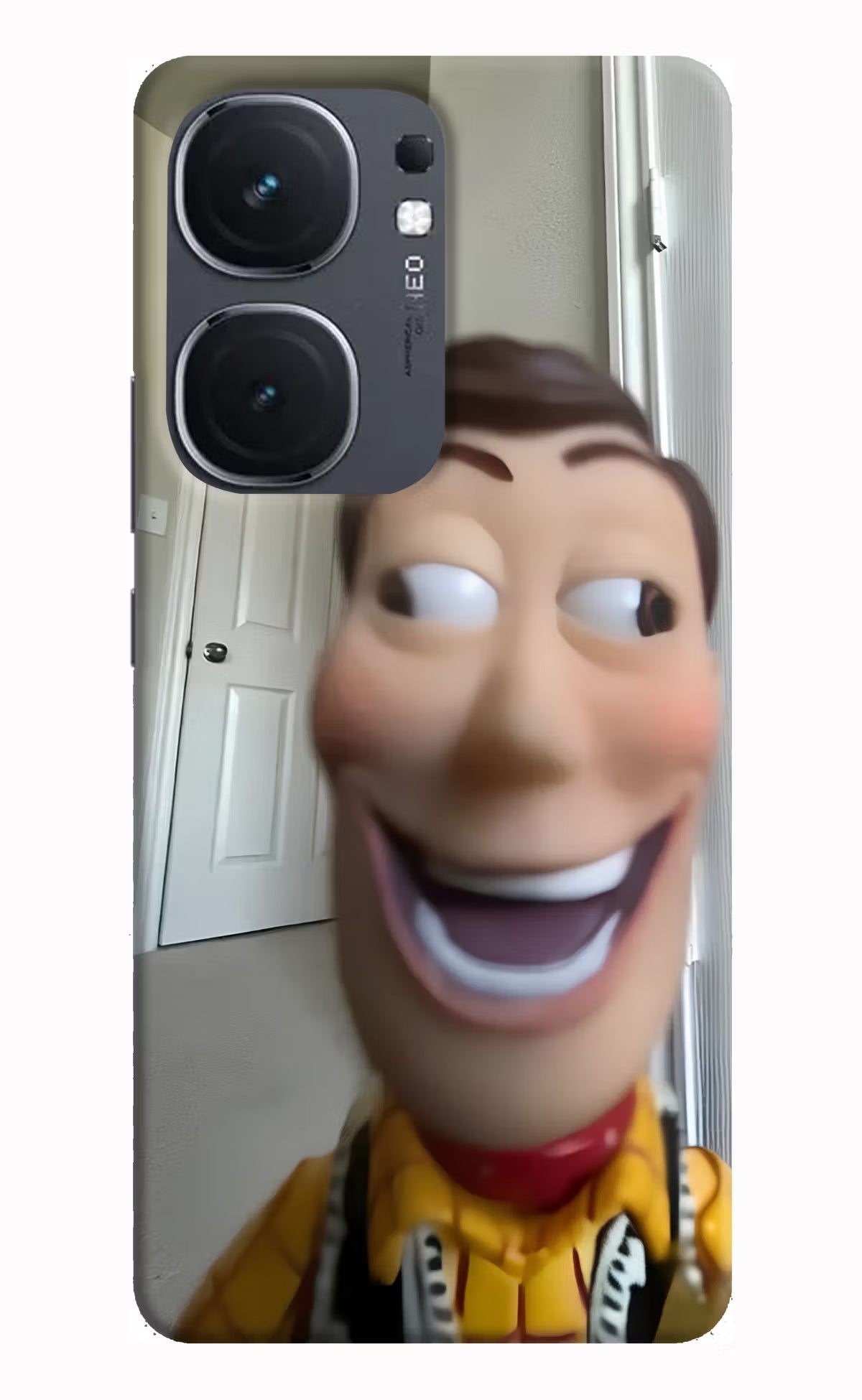 Side Eye Woody iQOO Neo 9 Back Cover Hard Case - Hello Swanky