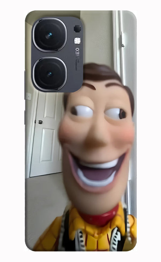 Side Eye Woody iQOO Neo 9 Back Cover Hard Case - Hello Swanky