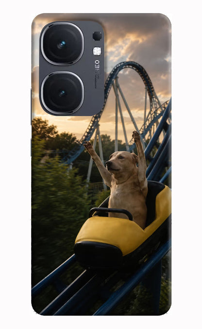 Rollercoaster Dog iQOO Neo 9 Back Cover Hard Case - Hello Swanky